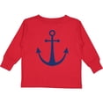 thumbnail image 3 of Inktastic Anchor Nautical Boys or Girls Long Sleeve Toddler T-Shirt, 3 of 5