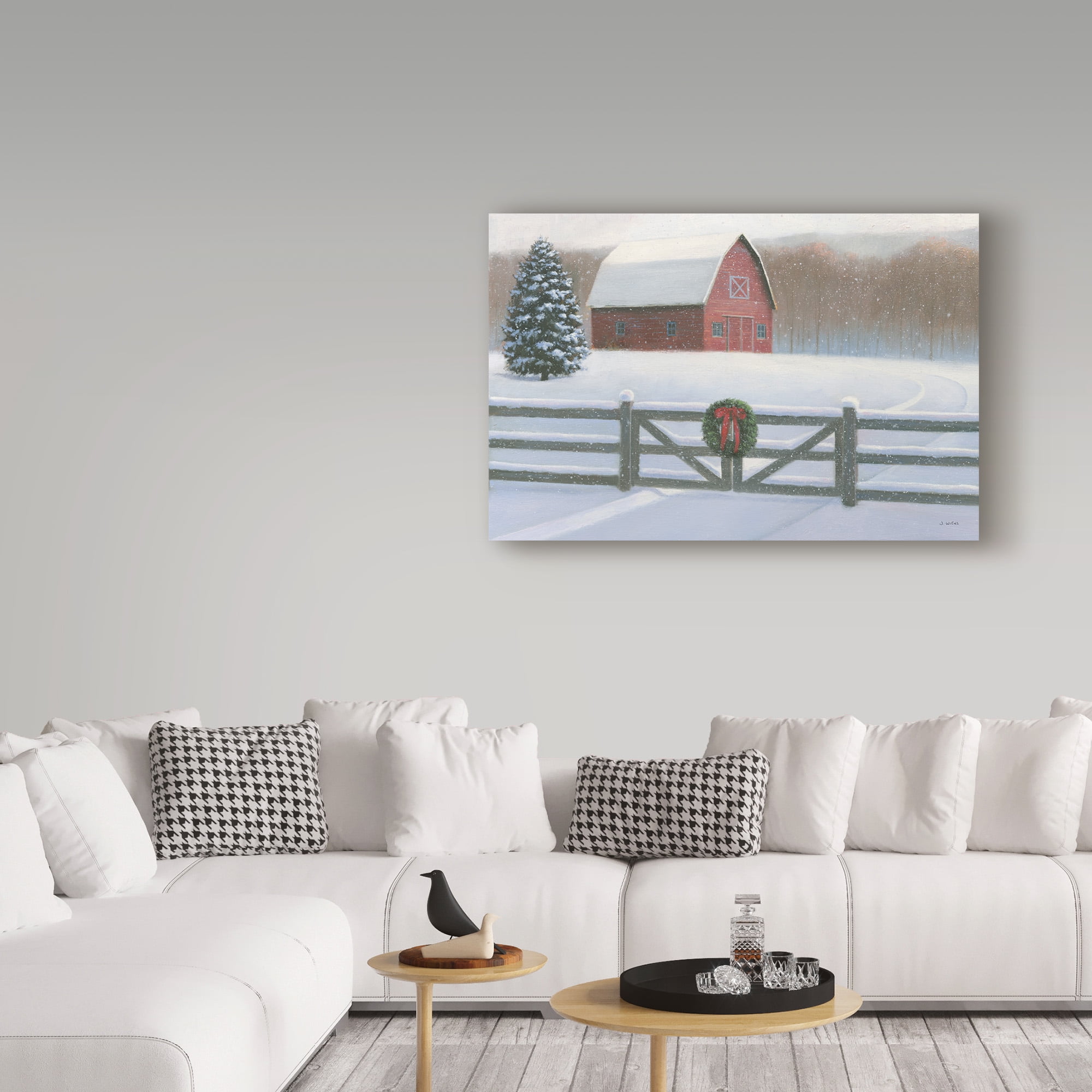 Trademark Fine Art 'Christmas Affinity VI' Canvas Art by James Wiens