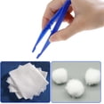 thumbnail image 7 of LIOUCBD Plastic Tweezers 30 Pcs Disposable First Aid Pickup Grabbers Blue Lab Tweezers with Finger Ridges Serrated Tips for Beading Projects Craft DIY Science Class, 7 of 7