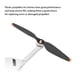 thumbnail image 5 of Hélices Injueey para Drones de Juguete 4 Pares Accesorios Naranja, 5 of 6