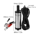 thumbnail image 5 of Dc 12v Electric Submersible Pump Stainless Steel Submersible Pumps For Water Oil Kerosene 12 L/min Refueling Tool, 5 of 5