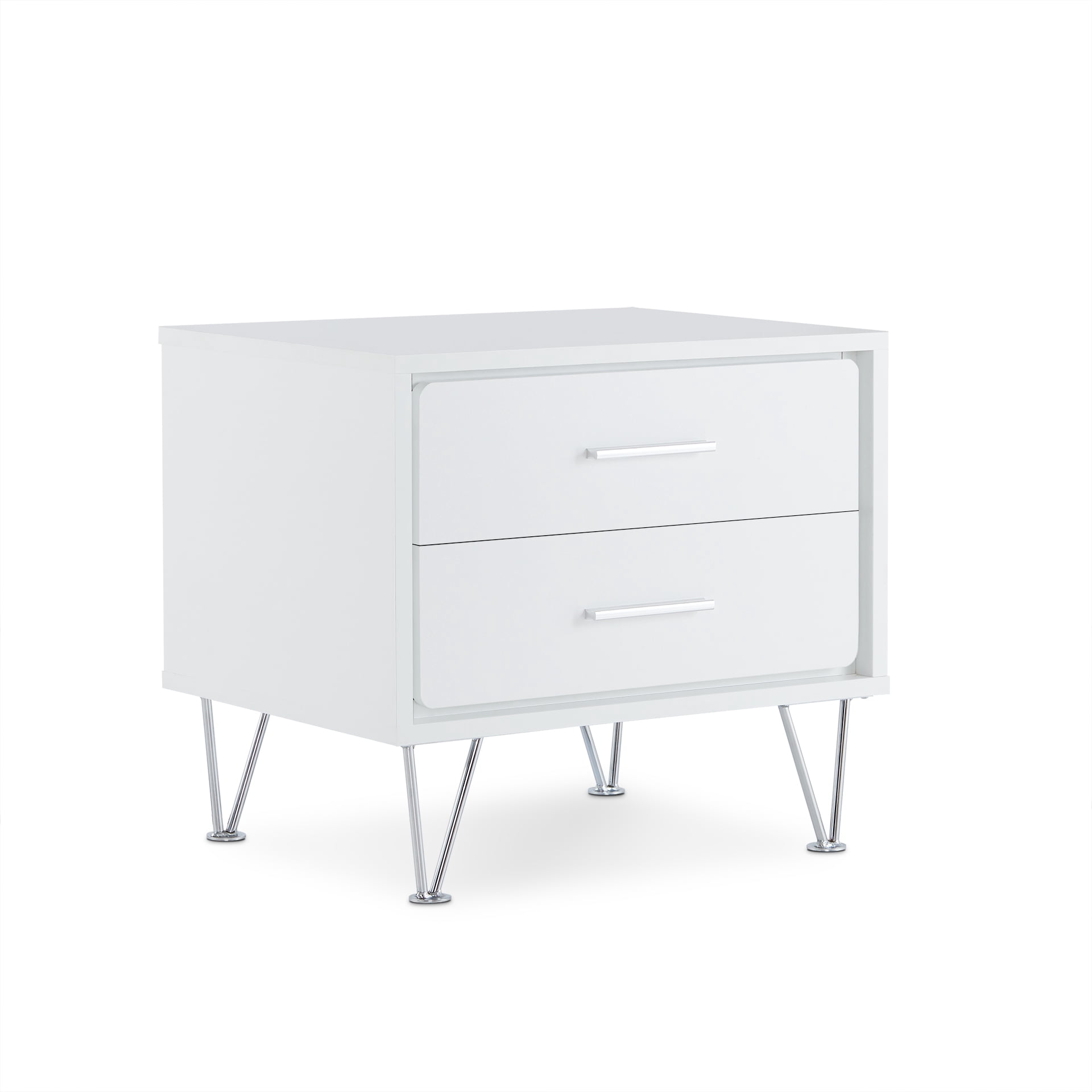 Accent Table White Finish