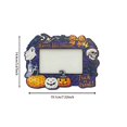 thumbnail image 3 of Halloween Decor Wooden Picture Frame Halloween Party Favors Classic Seasonal Pattern Photo Frame Desktop Decorative Frame For Indoor Household Tabletop, 3 of 7