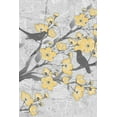 thumbnail image 2 of Stimson, Diane 13x18 White Modern Wood Framed Museum Art Print Titled - Cherry Blossom Birds 1, 2 of 4
