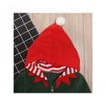 thumbnail image 4 of goowrom Kids Christmas Santa Jacket, Hooded Long Sleeve Fleece Jacket, 4 of 7