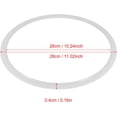 thumbnail image 2 of Pressure Cooker Replacement Joint Cocotte Minute SEB 8l Joint Cocotte Minute SEB 6l Gasket Silicone Gasket Rings for Home Cooker Kitchen Tool (Diameter 26cm / 10.2in), 2 of 2
