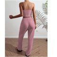 thumbnail image 2 of Women's home wear striped bandeau set, 2 of 7