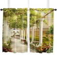 thumbnail image 5 of European Style Dream Corridor Courtyard Curtains in the Bedroom Living Room Hall Window Treatments Kitchen Decoration Drapes, 5 of 7