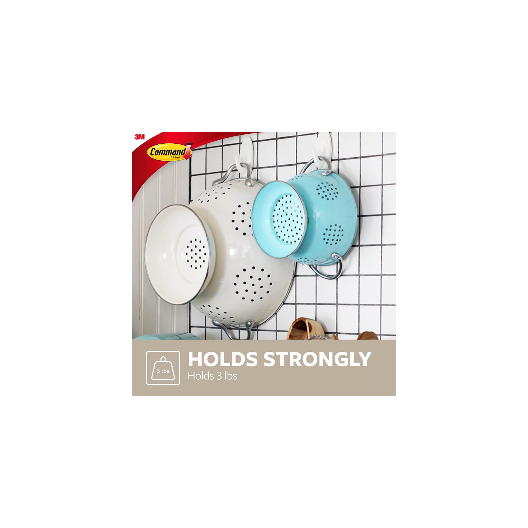 Command White Terrace Hook (Pack of 5)