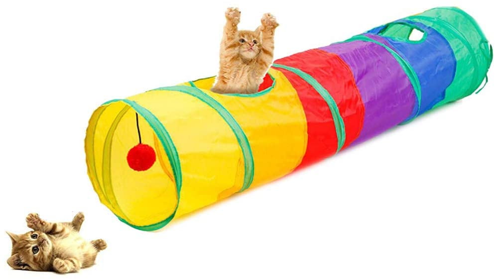Jouet Pour Chat Chaton Jouer Tunnel De Jeu De Chat Jeux Pour Chat Chat Tunnel Pliable Canaux Chat Accessoire Tunnel Chat Tube Pour Chat Jeux Activite Pour Lapins Chatons Chiens Walmart Canada