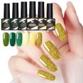 thumbnail image 4 of 6-Bottle Gel Nail Polish Set #28 - Base and Top Coat Gel Nail Polish Set, 6Pcs X 8.5Ml, Nail Polish Easter Mother'S Day Nail Care Makeup Organizers, 4 of 6