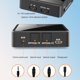 thumbnail image 2 of Adaptador de Audio Bluetooth 5.0 ZF-380 con Batería Recargable, Transmisor y Receptor 2 en 1, Incluye Cable Óptico, RCA y 3.5mm, Ideal para Cine en Casa y Fiestas., 2 of 7