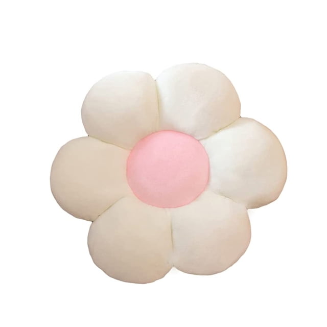 Txlixc Cojín de Piso con Flores, Lindo Cojín de Asiento en Forma de Flor Cojín de Felpa para decoración de Interiores y Exteriores Txlixc Moda