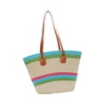 thumbnail image 3 of Bolso tote para mujer, bolso de viaje elegante, bolso de mano grande para mujer, ideal para el verano. Azul claro, 3 of 9