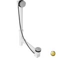thumbnail image 1 of Westbrass D50P27TLE-01 Tubular Cable Drive Bath Waste and Overflow - PVD Polished Brass, 1 of 5