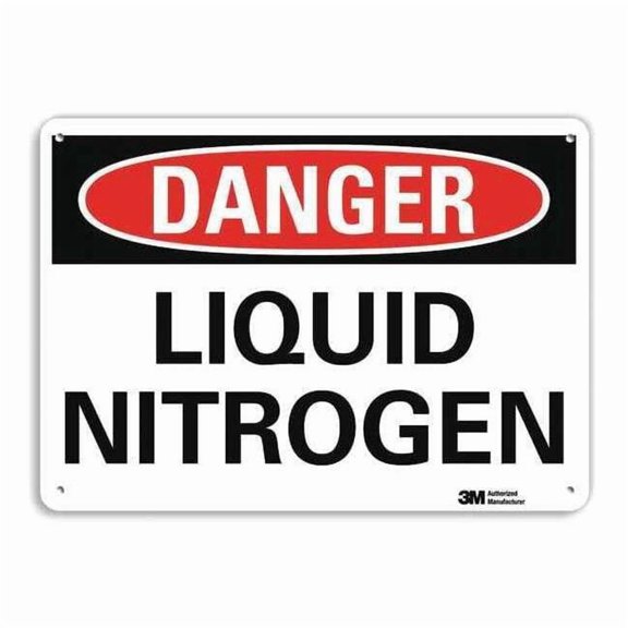 Lyle Danger Sign,4 Hole Mount,10in W x 7in H, U3-1754-RA_10X7 U3-1754-RA_10X7