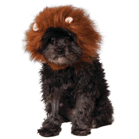 Rubies Pet Shop Boutique Pet Halloween Costume Accessory Lion Mane For Dog or Cat M/L