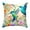 A, variant on A Retro Floral Birds Themed Cushion Cover 17.72X17.72 Inch Peach Skin Velvet Pillowcase Digital Print Sofa Home Decoration Accessory