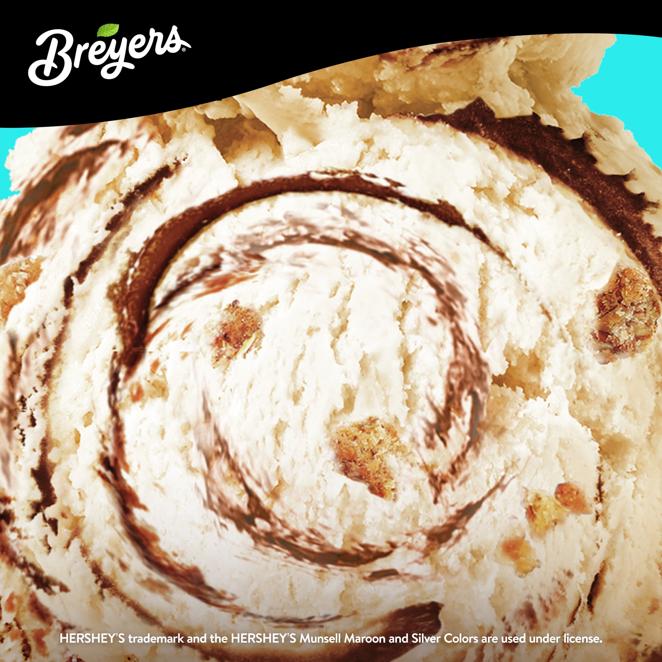 Breyers Campfire Collection S'mores Ice Cream with Hershey's Milk Chocolate, 1.5 Qt