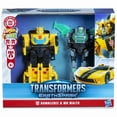 thumbnail image 1 of Figuras de Acción Hasbro Transformers EarthSpark Cyber-Combiner Terran Bumblebee y Mo Malto, 1 of 6