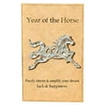 thumbnail image 2 of Eespoir 2026 Lucky Decoration, Good Luck Charm, Fortune Ornament, for Home, Office, Car, Gift, New Year, Spring Festival, Symbol of Good Wishes(White), 2 of 4