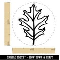 thumbnail image 2 of Red Oak Leaf Self-Inking Rubber Stamp Ink Stamper - Purple Ink - Medium 1 Inch, 2 of 7