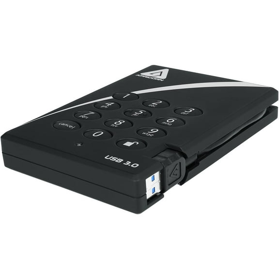 2TB AES-XTS PADLOCK SECURE USB 3.0 256BIT ENCRYPT TAA COMP