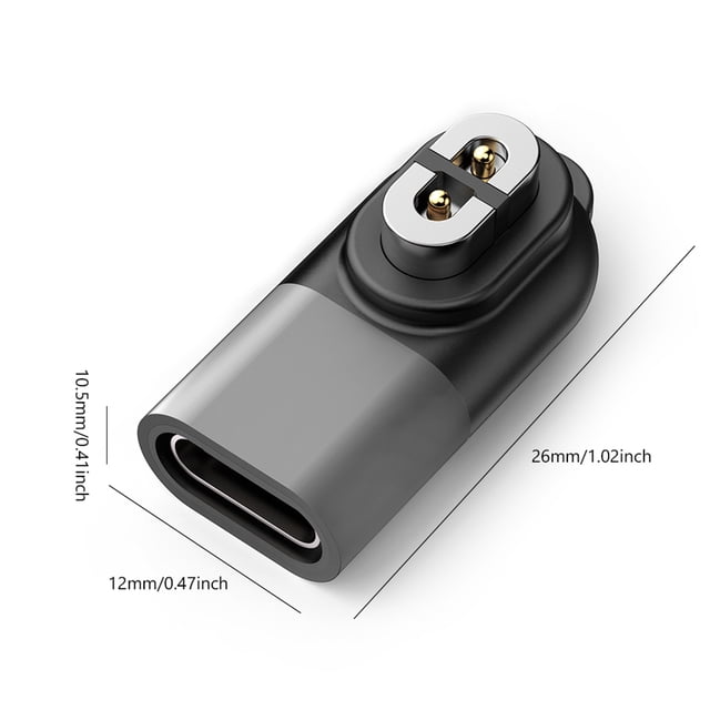 Becaristey ABS Charger Converter For SHOKZ OpenComm2 Magnetic Connection For Safe And Easy For OpenRun Pro/Mini Blue
