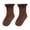 Coffee, variant on Girls Socks Childrens Lace Solid Color Double Needle Crew Pair Retro Ruffle Trim Spanish Style for Kids Ruffle Socks for Girls Pink One Size