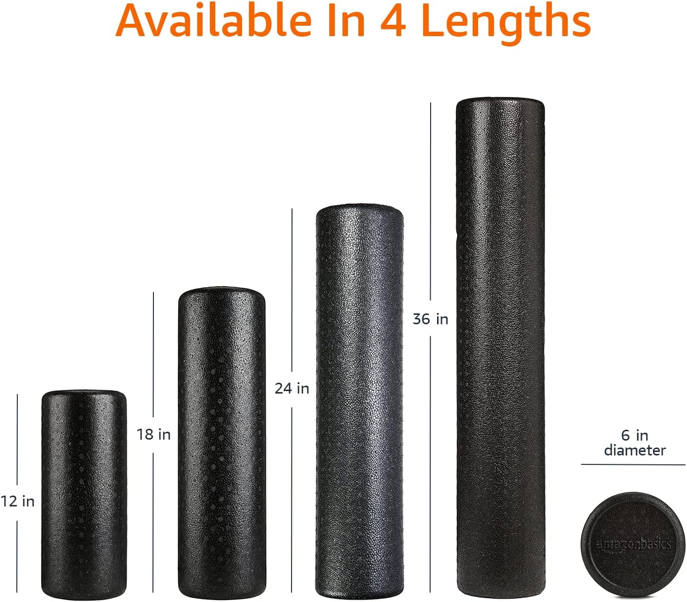 High Density Foam Roller Multiple Sizes