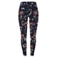 thumbnail image 4 of MKLEKYY Leggings deportivos para mujer Pantalones de yoga navideños para mujer con estampado de copos de nieve y cristal rojo, 4 of 4