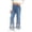 Blue, variant on OGLCCG Girl's Flare Jeans Elastic Waisted Bell Bottom Denim Pants Girls Wide Leg Stretch Cute Y2K Streetwear Jeans Size 2-13