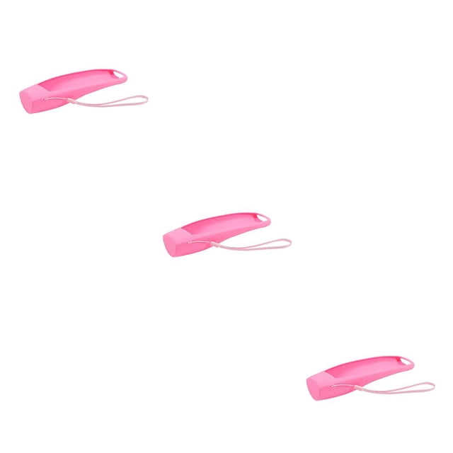 Estuche para control remoto Seitruly de TV color sólido reemplazo antideslizante para MR-600 Rosa