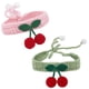 thumbnail image 1 of Collar De Bolas De Cereza De Punto Para Mascotas, Suministros Para Mascotas, Adornos De Cuello De Punto Hechos A Mano Suaves Y Cómodos Inevent PT002698-04, 1 of 5