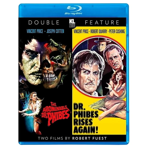 The Abominable Dr. Phibes / Dr. Phibes Rises Again (Blu-ray), KL Studio Classics, Horror
