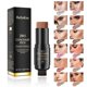 thumbnail image 2 of 2 in 1 Contouring Stick with Brush, Contouring Face Stick and Makeup Highlighter, Multi-Use Makeup Bronzer Stick, Waterproof, Natural Finish, Long Las, 2 of 5