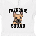 thumbnail image 4 of Inktastic Cute French Bulldog  Frenchie Squad Girls Baby Dress, 4 of 5