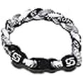 thumbnail image 3 of Sport Ropes Triple Titanium Bracelet (Gray/Black/White, 8"), 3 of 4