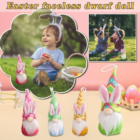 

Ears Arrangement Pendant Cute Easter Creative Party Decorations Rabbit Atmosphere Rabbit Man Decoration Doll Forest Home Decor