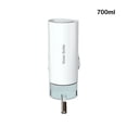 thumbnail image 2 of Methold Jaula para mascotas dispensador de agua colgante desmontable Universal recargable lavable hogar ABS alimentador fuente accesorios Suministros de alimentación y agua para mascotas Blanco 700ml Methold  PT005005-08B, 2 of 6
