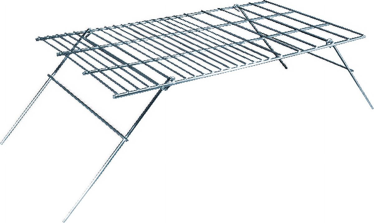 Coghlan's Medium Nickel-Plated Folding Steel Camp Grill - Lightweight Portable Grate for Camping Backpacking
