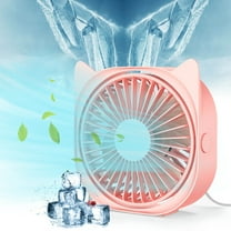 XGFHYJEH Desk Fan, Box Fan, Small Fan, Box Fans for Home, Desk Fans under $15.00, Small Box Fan, Portable Personal Quiet Electric Fan for Home, Plastic