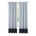 thumbnail image 2 of Achim Callie Cuff Tab Top Window Curtain Panel - 52x63 - Navy, 2 of 4