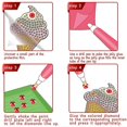 thumbnail image 2 of 2022 24 Countdown Ad Diy Ing Kit Craft Keychain Blind Box Kids Girls Xmas, 2 of 3