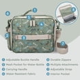 thumbnail image 5 of Bentgo Kids Lunch Bag - Double-Insulated, Reusable Lunch Bag for Kids 3+ with Adjustable Strap; Holds Lunch Box/Water Bottle/Snacks; Easy-Clean, Water-Resistant & Pockets (Dino Fossils), 5 of 7