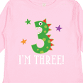 thumbnail image 4 of Inktastic 3rd Birthday Dinosaur Party Boys or Girls Long Sleeve Toddler T-Shirt, 4 of 5