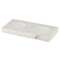 thumbnail image 2 of 10" White Double Bowl Tray, 2 of 4