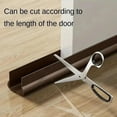 thumbnail image 5 of Flexible Door Bottom Sealing Strip Door Gap Soundproofing Wind and Dust Proof Weather Strip Under Door Draft Stopper Tape, 5 of 9
