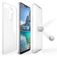 thumbnail image 2 of LG G7 ThinQ Clear Case, New 360-Degree Wrap [Full-Body Protection] Transparent Case [Built-In Screen Guard] TPU Slim Cover for LG G7 ThinQ Phone, G710, G7 Plus, G7+, 2 of 9