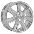 thumbnail image 3 of 17" Replica Wheel LX12 Fits Lexus ES Rim 17x7 Chrome Wheel Fits select: 2001-2011 TOYOTA PRIUS, 2013-2015 TOYOTA RAV4 XLE, 3 of 3